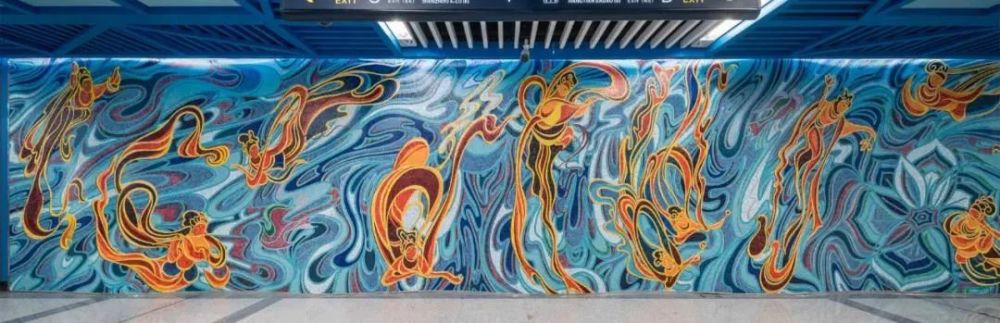 logo设计|让校园墙壁说话，先看看“最美地铁站”