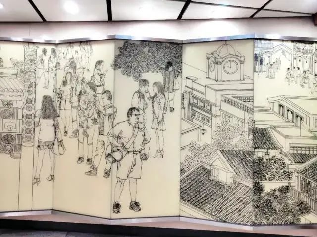 logo设计|让校园墙壁说话，先看看“最美地铁站”