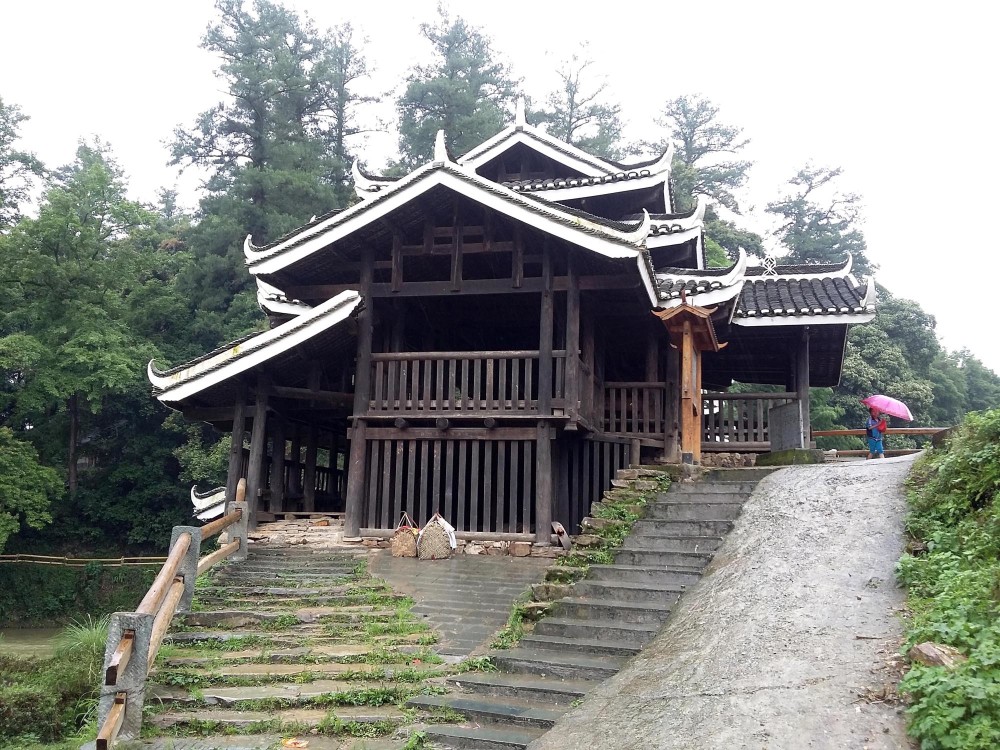 清朝設計的風雨橋居然已是人畜分行 還是雙層立交