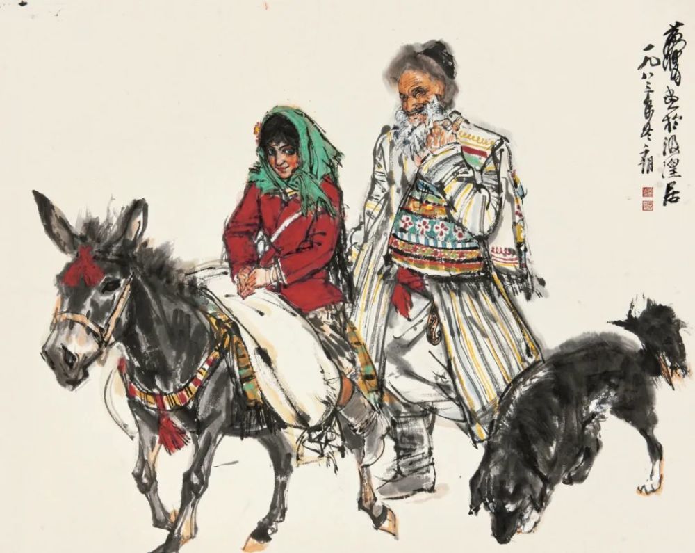 黄胄|【保利拍卖十五周年】一代巨匠 炎黄痴子——黄胄作品集珍