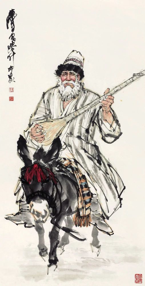 黄胄|【保利拍卖十五周年】一代巨匠 炎黄痴子——黄胄作品集珍