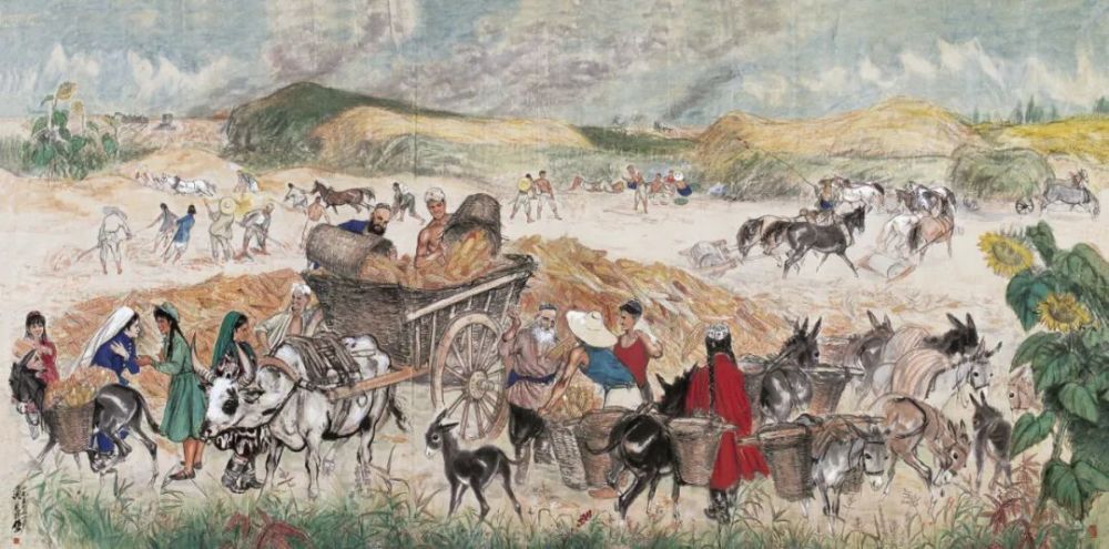 黄胄|【保利拍卖十五周年】一代巨匠 炎黄痴子——黄胄作品集珍