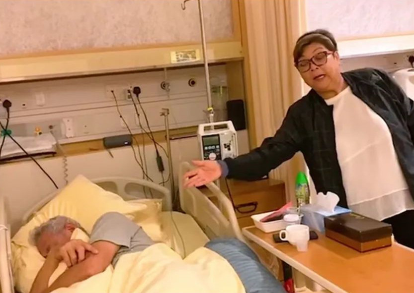 肥妈|辛酸！66岁知名女星老公癌症晚期，上节目掩面落泪，为照顾对方晚上不敢睡