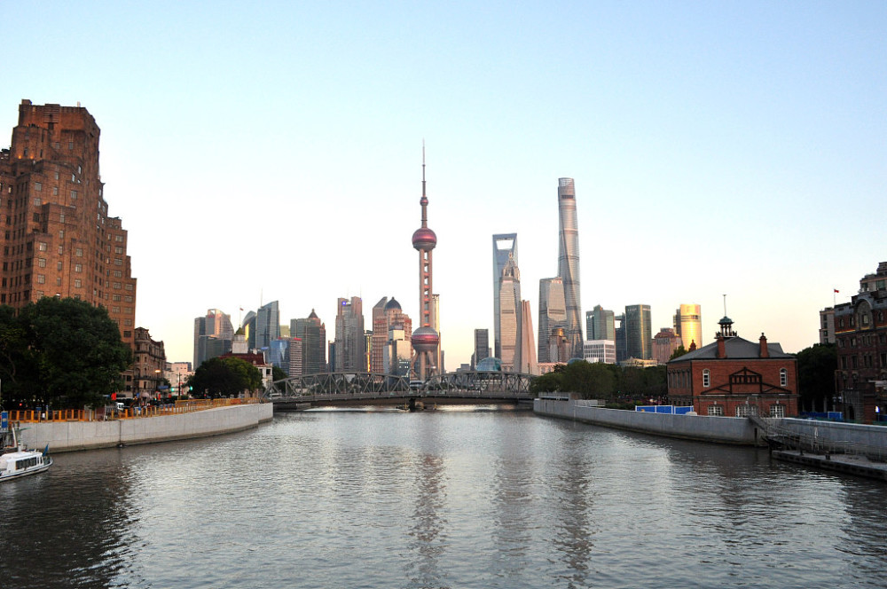 上海 乍浦路桥成网红拍照点 腾讯新闻
