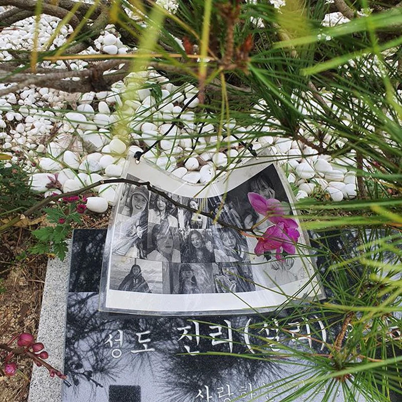 崔雪莉去世一周年众多粉丝前往墓地祭拜现场有人悲鸣哭泣