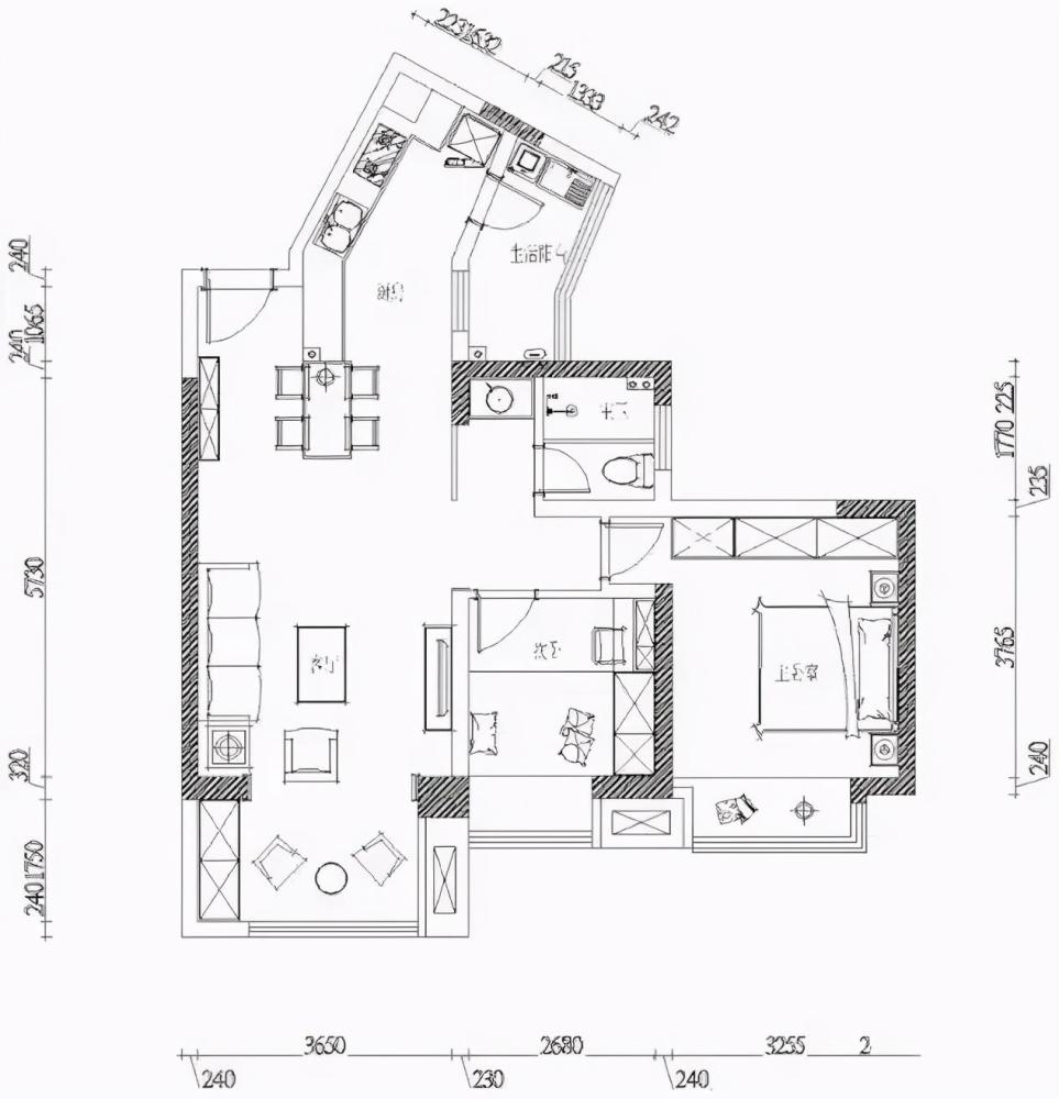 72平方自建房设计图图片