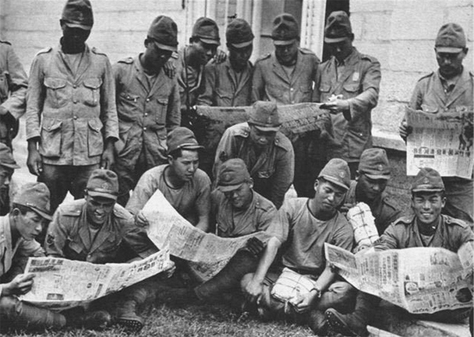 真实的侵华日军老照片倭寇身材矮小但战斗力极其强悍
