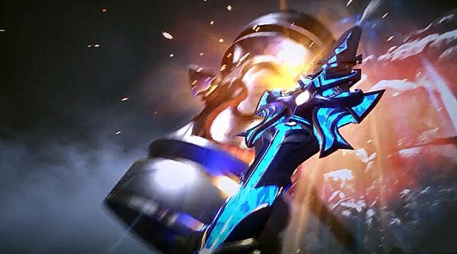 蓝银霸王枪凭什么叫霸王如此纤细瘦小的建模玄机的用意何在