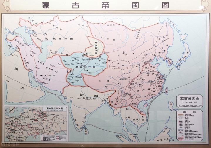元朝行政区划庞大帝国的13个一级行政区划