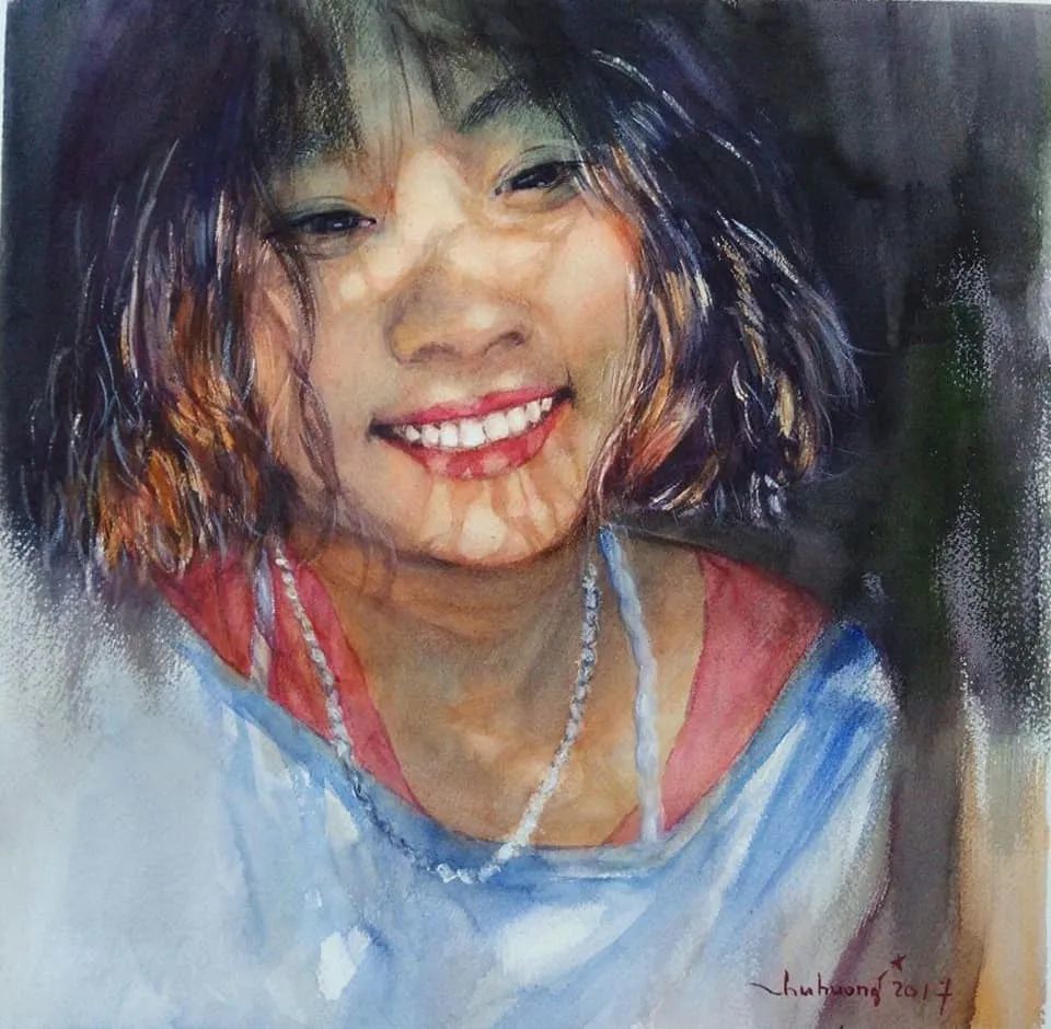 越南|【第七届水彩节特邀嘉宾】Thu Huong Nguyen艺术作品展