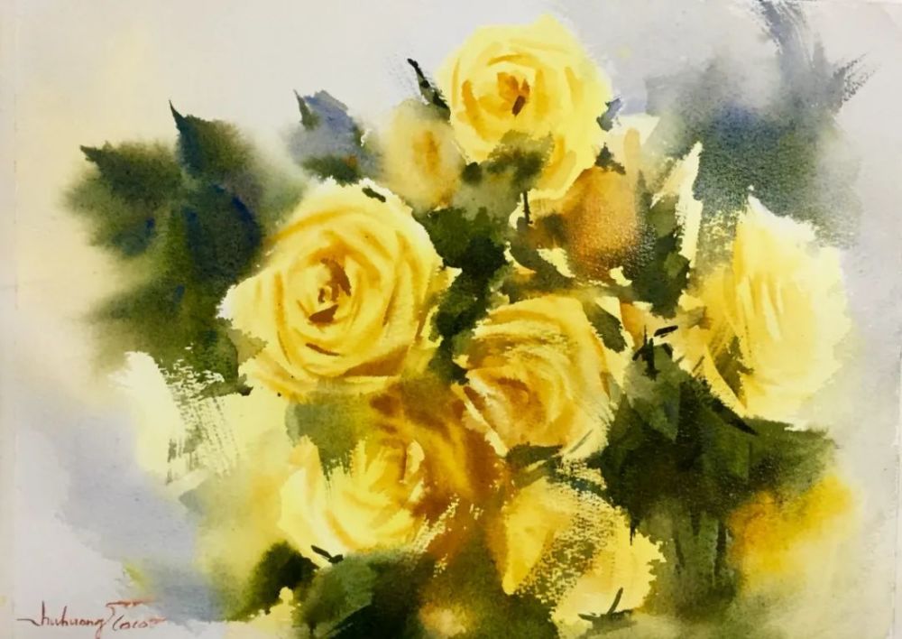 越南|【第七届水彩节特邀嘉宾】Thu Huong Nguyen艺术作品展