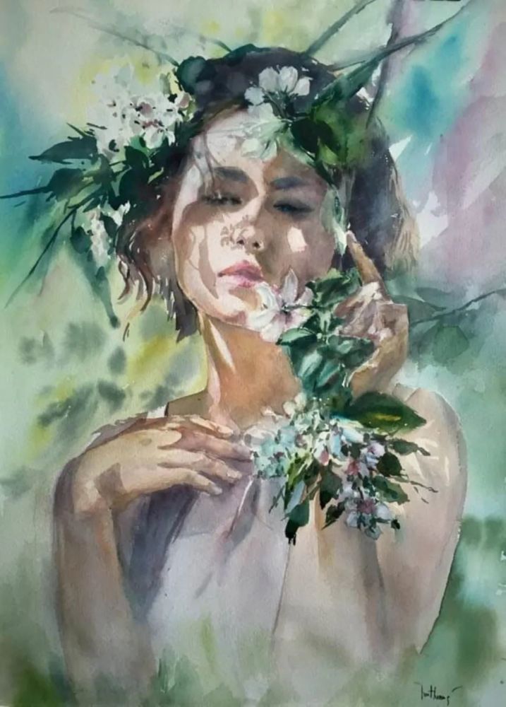 越南|【第七届水彩节特邀嘉宾】Thu Huong Nguyen艺术作品展