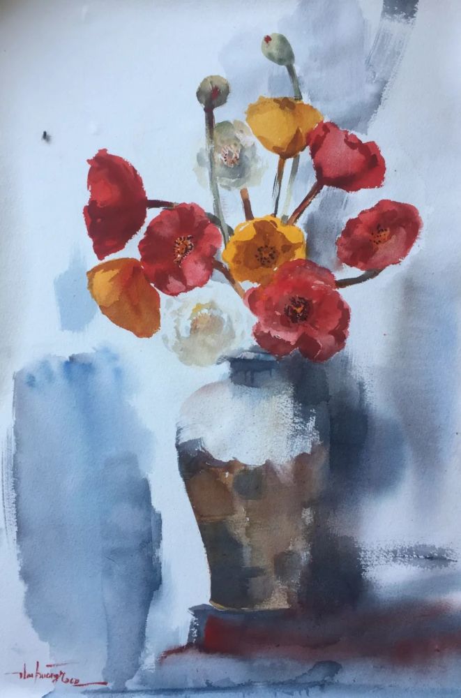 越南|【第七届水彩节特邀嘉宾】Thu Huong Nguyen艺术作品展