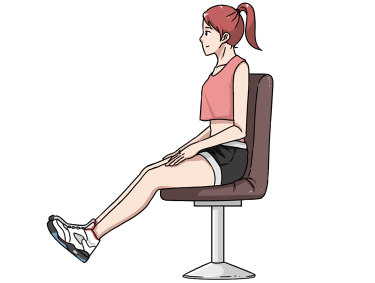 对于实在控制不住的抖友 可以试试这两个办法   坐下时把腿朝前伸直