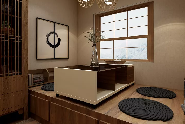 原木|北京139㎡原木日式三居，带你领略自然与家的完美融合