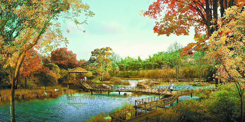 林来水|张家湾公园一期正式迎客，工业腾退地上建起副中心“绿肺”