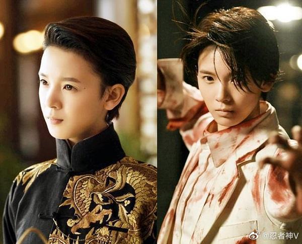 《无心法师》中饰演贵气森森的岳绮罗圈粉无数后在第二部中又女扮男装