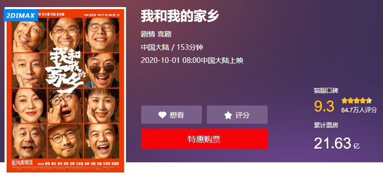 我和我的家乡|《我和我的家乡》破20亿：张北京的医保卡“曝光”，看懂中国医保现状