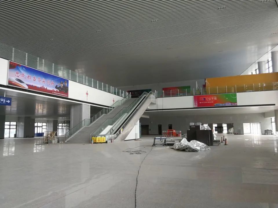 潍坊站南站房装修完成!交付时间定了!