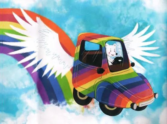 【有声绘本故事《i have a rainbow car》我有一辆彩虹车