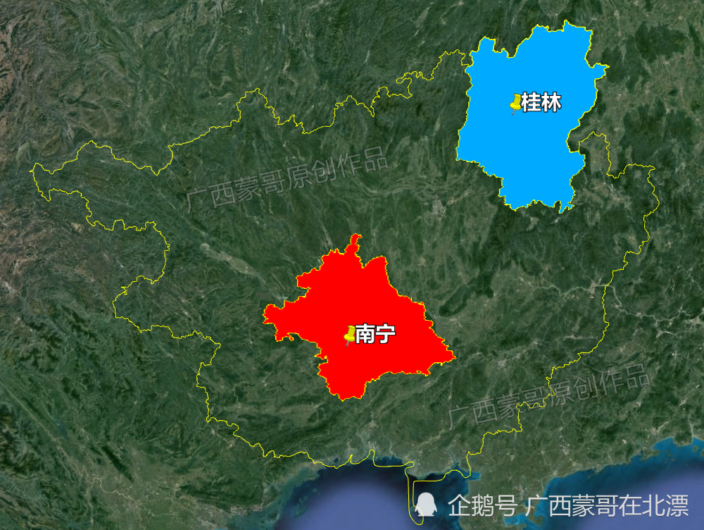 南宁的地理位置有多优越边界离海仅40公里几乎和玉林接壤