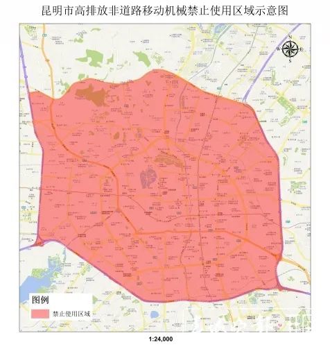 注意!昆明二环线内这些车辆将禁止通行