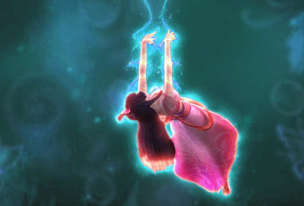 叶罗丽王默水印记激活比火印记更加a爆蓝色灵动媲美冰公主