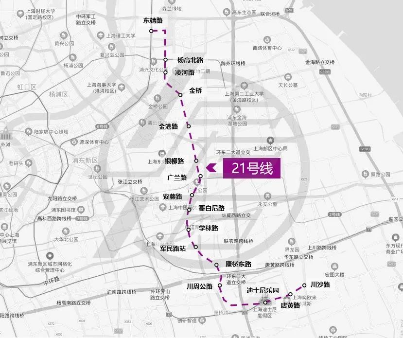 2020新全快上海17条待建成地铁有途径你家的吗
