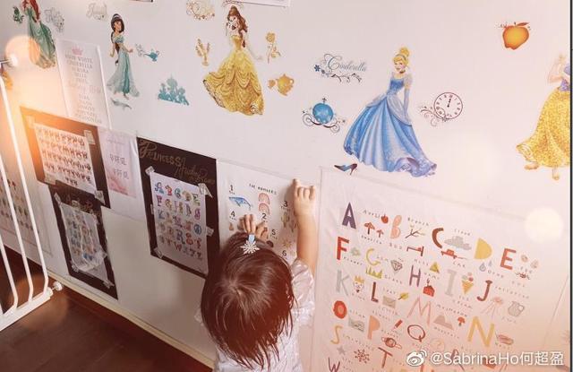 何超盈|何超盈晒女儿近照，一岁学乘法口诀毫无压力，遗传了辛奇隆的高智商