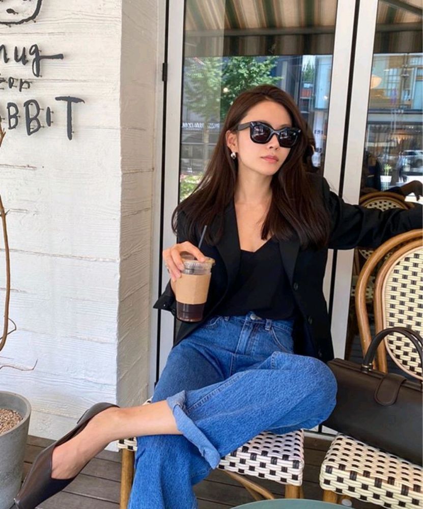 韩国时尚博主elborn日常极简风穿搭合集助你上班下班一样美