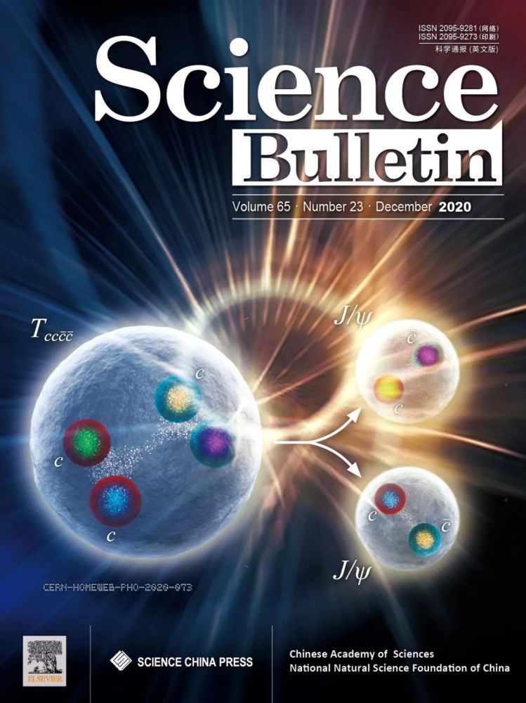 粲夸克|Sci Bull封面文章：四粲夸克态的首次发现