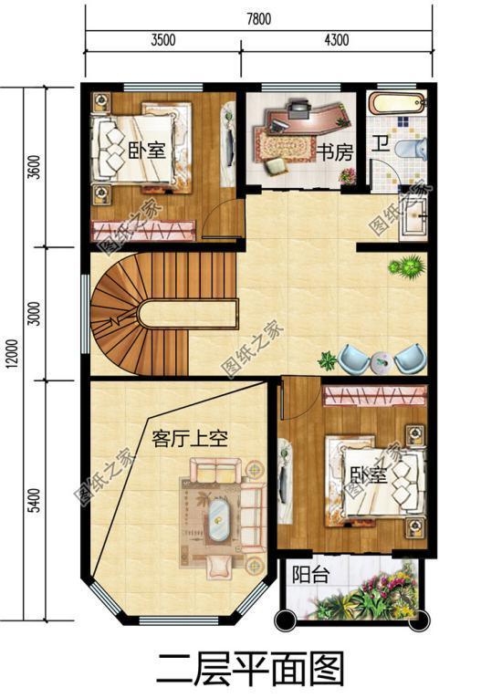 看完這四款農村自建房90平方米三層設計圖紙你還不心動嗎