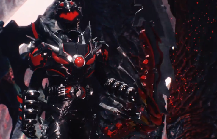 铠甲勇士大神自制暗之炎龙侠三种形态随意切换修罗炎龙无比酷炫