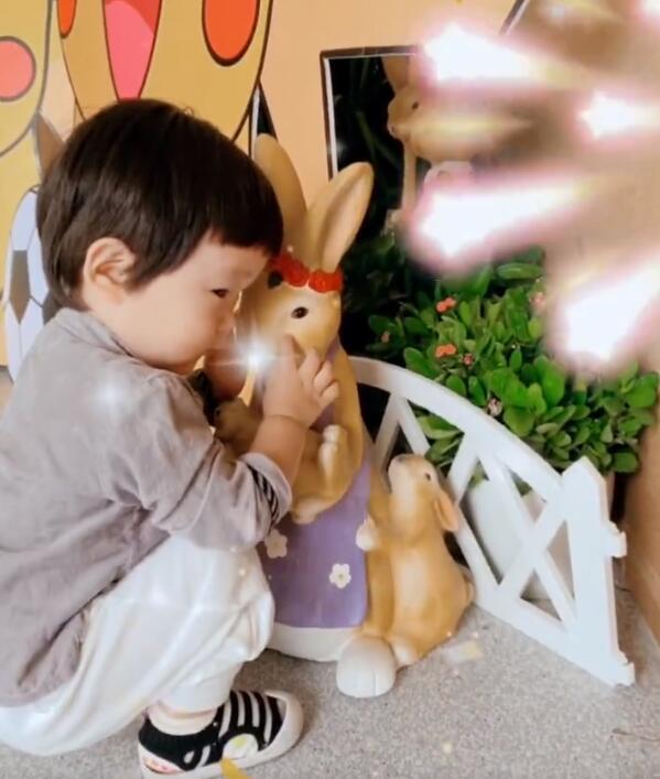 张纪中|张纪中娇妻把一岁半儿子送幼儿园，寄宿在校，在家为老公酿桂花酒