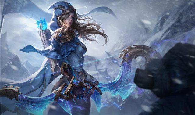 极地女神 艾希缪斯女神 娑娜最后我们再看一下游戏模型的方面的调整与