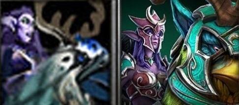 魔兽争霸3 暗夜弓箭手骑上角鹰兽 是亏了还是赚了 魔兽争霸 骑士 角鹰兽 弓箭手 魔兽争霸3