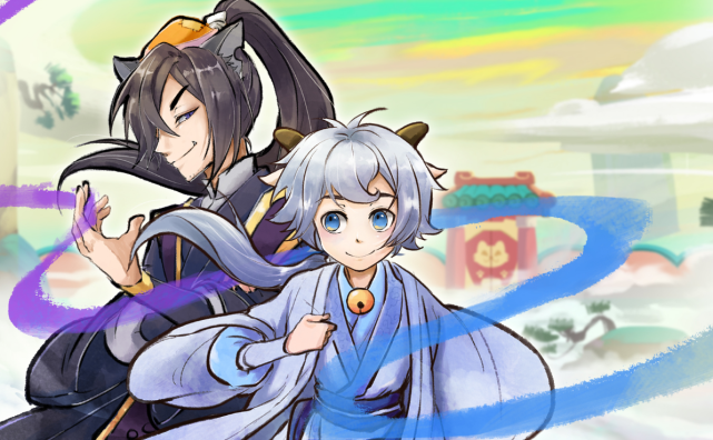 喜羊羊好看的拟人喜美cp很甜看到羚羊公主后心动的感觉