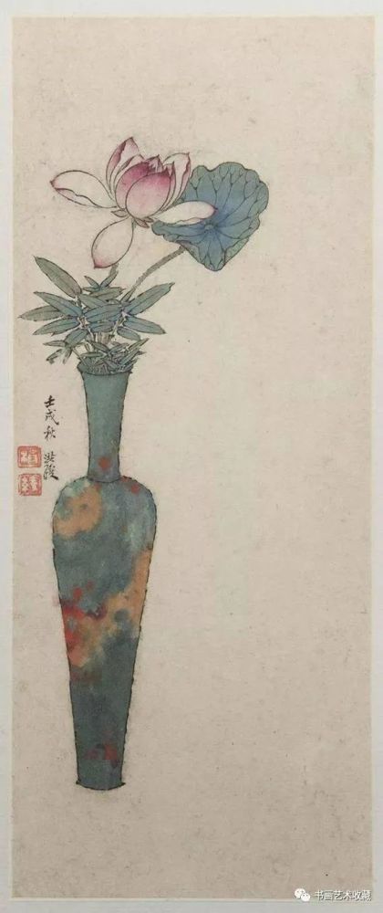 陈老莲|陈老莲：画荷，就是画自己！