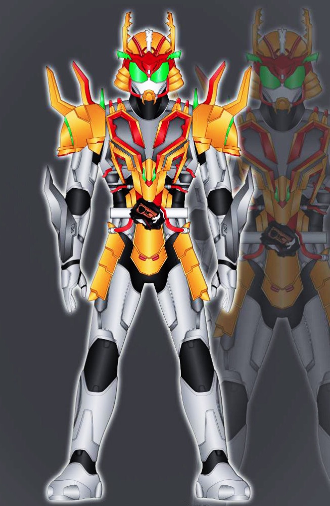 假面骑士甲斗风采不减红伊兹变身ark02真酷