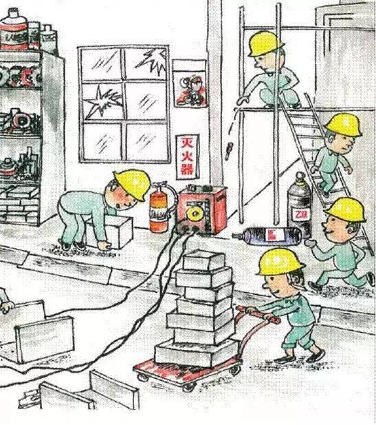 一张图上至少24种隐患你找出来了吗