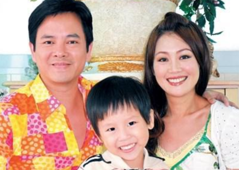 梁小冰嫁给了陈嘉辉生下儿子貌比潘安结婚20年仍甜蜜如初