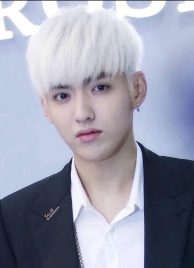 能抗住"白发"的男星真不多:肖战高级,吴亦凡浪漫,罗云熙惊艳