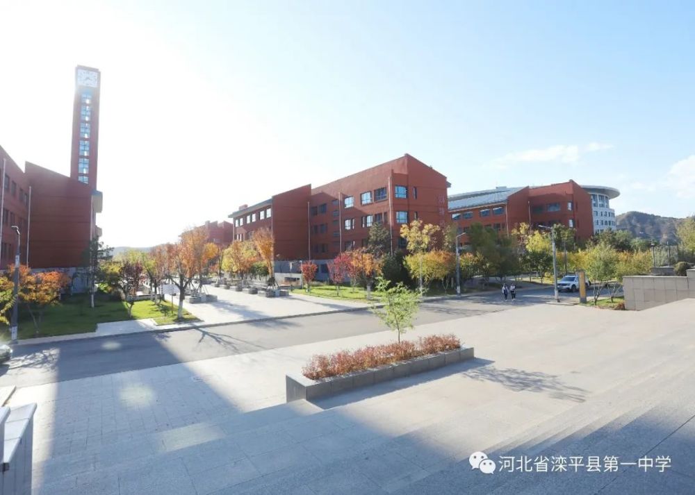 老舍|一叶落而知天下秋，请君共看滦平一中校园里最美的秋！