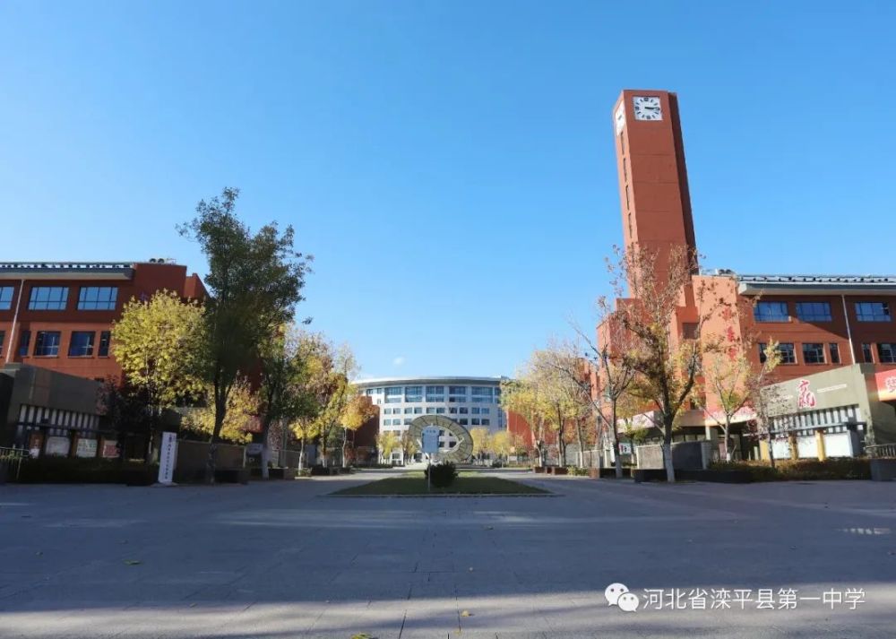 老舍|一叶落而知天下秋，请君共看滦平一中校园里最美的秋！