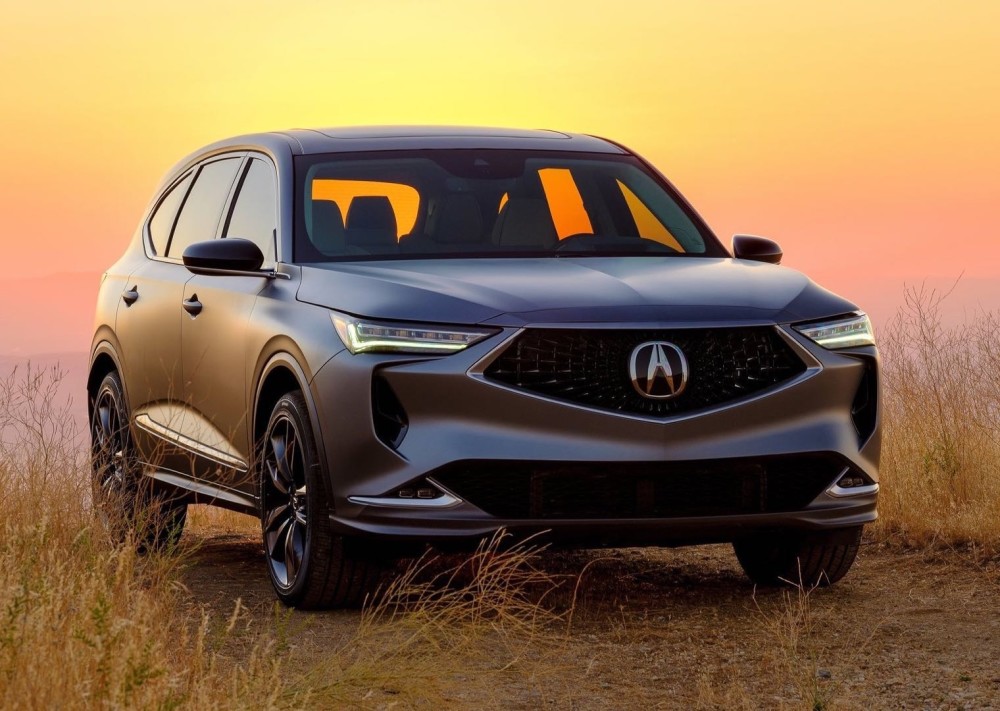 全新讴歌mdx原型车发布预计2021年初上市