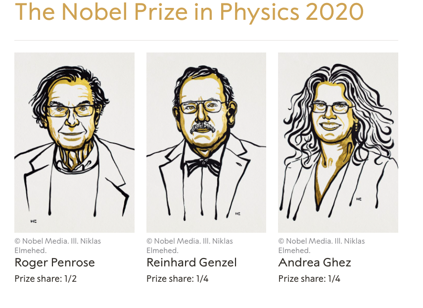 安德烈娅·盖兹|新科女诺奖得主驾到！关于黑洞，你们有什么想问的