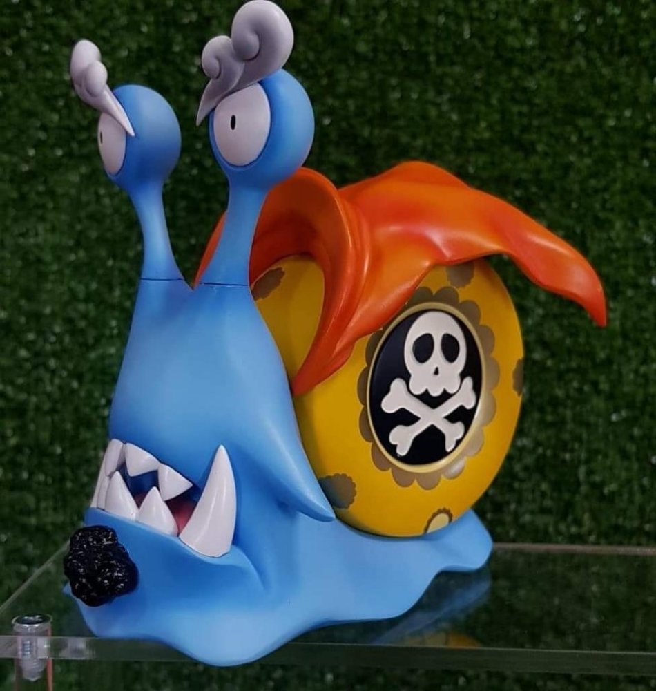 九个海贼王电话虫手办,看到香克斯电话虫后,总觉得哪里怪怪的_腾讯新