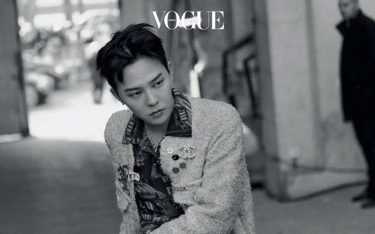 权志龙|权志龙登《时尚》封面巨星回归，穿香奈儿女装前卫，叠戴珍珠项链帅气不娘