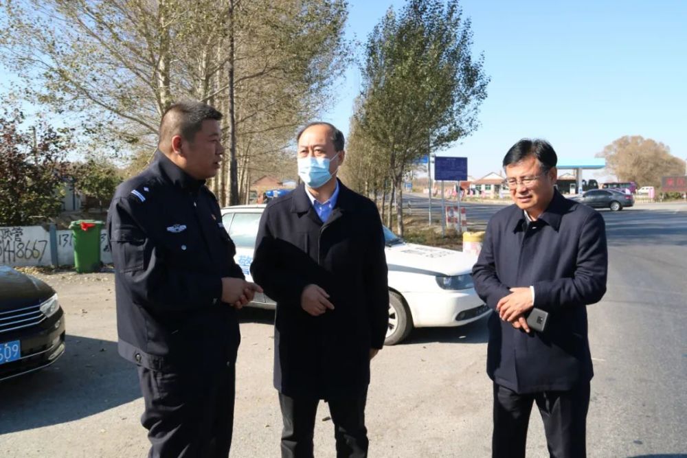 陈德明深入乡镇检查指导农村道路交通安全工作