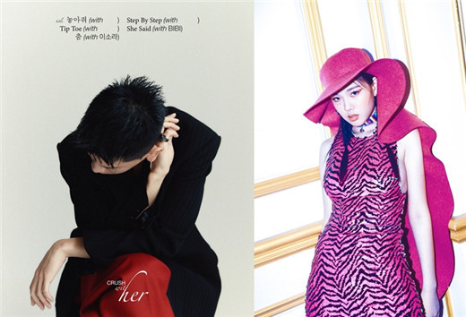 歌手crush将于日发行新专辑首次与bibi合作引发期待 Crush 新专辑